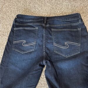 Womens Dark Blue Jeans